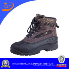 Suede Leather Camo Snow Boots Winter Boots (XD-122)